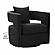 Kennedy Black Swivel Chair by TOV Furniture