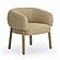 Foxy Honey Performance Textured Fabric Accent Chair by TOV Furniture