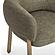 Foxy Olive Green Textured Performance  Fabric Accent Chair by TOV Furniture