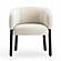 Foxy Cream Performance Basketweave Chenille Accent Chair by TOV Furniture