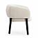 Foxy Cream Performance Basketweave Chenille Accent Chair by TOV Furniture