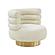Naomi Faux Shearling Swivel Chair by TOV Furniture
