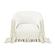 Shag Me Ivory Vegan Leather Swivel Chair by TOV Furniture