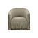 Shag Me Gray Vegan Leather Swivel Chair by TOV Furniture
