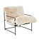Kimi Natural Genuine Sheepskin chair by TOV Furniture