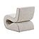 Senna Speckled Grey Boucle Accent Chair by TOV Furniture
