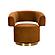 River Cognac Velvet Accent Chair by TOV Furniture