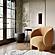 Kiki Cognac Velvet Accent Chair by TOV Furniture