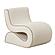 Senna Cream Basketweave Accent Chair by TOV Furniture