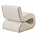 Senna Cream Basketweave Accent Chair by TOV Furniture