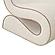 Senna Cream Basketweave Accent Chair by TOV Furniture