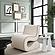 Senna Cream Basketweave Accent Chair by TOV Furniture