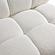 Calliope Cream Vegan Shearling Modular Armless Chair by TOV Furniture