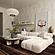 Calliope Cream Vegan Shearling Modular Armless Chair by TOV Furniture