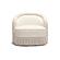 Pamela Cream Boucle Tassel Lounge Chair by TOV Furniture