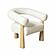 Spara Cream Performance Boucle Accent Chair by TOV Furniture