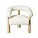 Spara Cream Performance Boucle Accent Chair by TOV Furniture