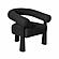 Spara Black Performance Boucle Accent Chair by TOV Furniture