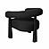 Spara Black Performance Boucle Accent Chair by TOV Furniture