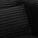 Tarra Fluffy Oversized Black Corduroy Armchair by TOV Furniture