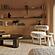 Carmel Natural Vegan Shearling Accent Chair by TOV Furniture
