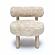 Carmel Natural Vegan Shearling Accent Chair by TOV Furniture