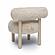 Carmel Natural Vegan Shearling Accent Chair by TOV Furniture
