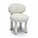 Manu Cream Performance Boucle Side Chair by TOV Furniture