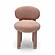 Manu Rose Pink Performance Boucle Side Chair by TOV Furniture