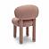 Manu Rose Pink Performance Boucle Side Chair by TOV Furniture