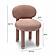 Manu Rose Pink Performance Boucle Side Chair by TOV Furniture