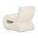Senna Cream Oversized Corduroy Accent Chair by TOV Furniture