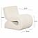 Senna Cream Oversized Corduroy Accent Chair by TOV Furniture