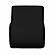 Senna Black Oversized Corduroy Accent Chair by TOV Furniture