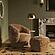 Kiki Dark Taupe Vegan Shearling Accent Chair by TOV Furniture