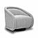 Rory Grey Boucle Swivel Chair by TOV Furniture