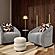 Rory Grey Boucle Swivel Chair by TOV Furniture