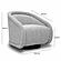 Rory Grey Boucle Swivel Chair by TOV Furniture
