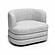 Astor Light Grey Swivel Hotel Lounge Chair by TOV Furniture