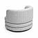Astor Light Grey Swivel Hotel Lounge Chair by TOV Furniture