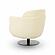 Solange Cream Velvet Swivel Chair by TOV Furniture