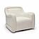 Charli Cream Boucle Swivel Chair by TOV Furniture