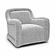 Charli Grey Boucle Swivel Chair by TOV Furniture