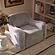 Charli Grey Boucle Swivel Chair by TOV Furniture