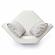 Perry Cream Chenille Modular Wedge Corner Chair by TOV Furniture