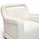 Charli Cream Basketweave Chenille Swivel Chair by TOV Furniture