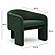 Marla Forest Green Boucle Accent Chair by TOV Furniture