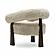 Spara Natural Straight Vegan Shearling Accent Chair by TOV Furniture
