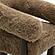 Spara Taupe Straight Vegan Shearling Accent Chair by TOV Furniture