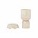 Platform Tan Swirl Resin Kiddush Cup by TOV Furniture